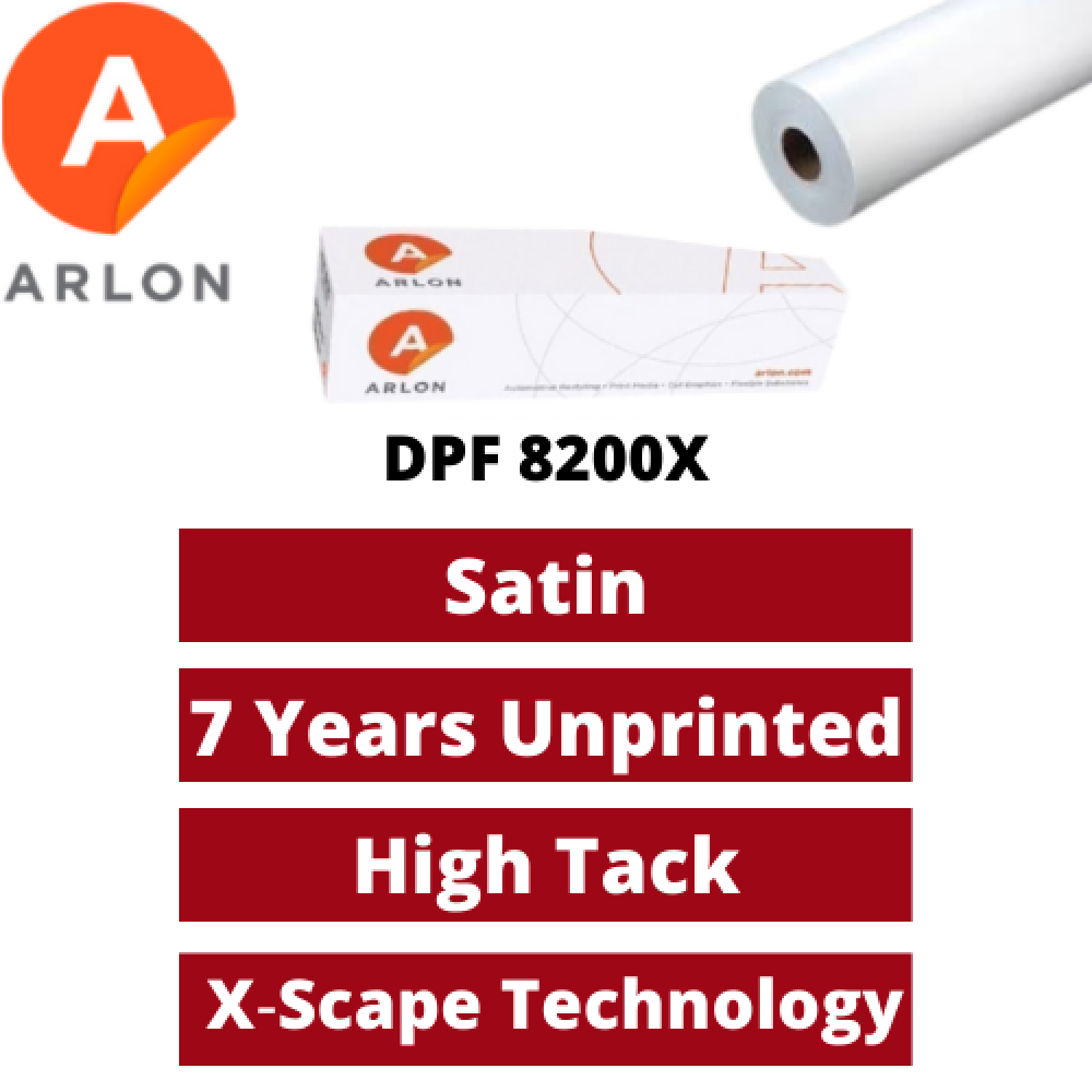 Arlon DPF 8200X High Tack Vinyl