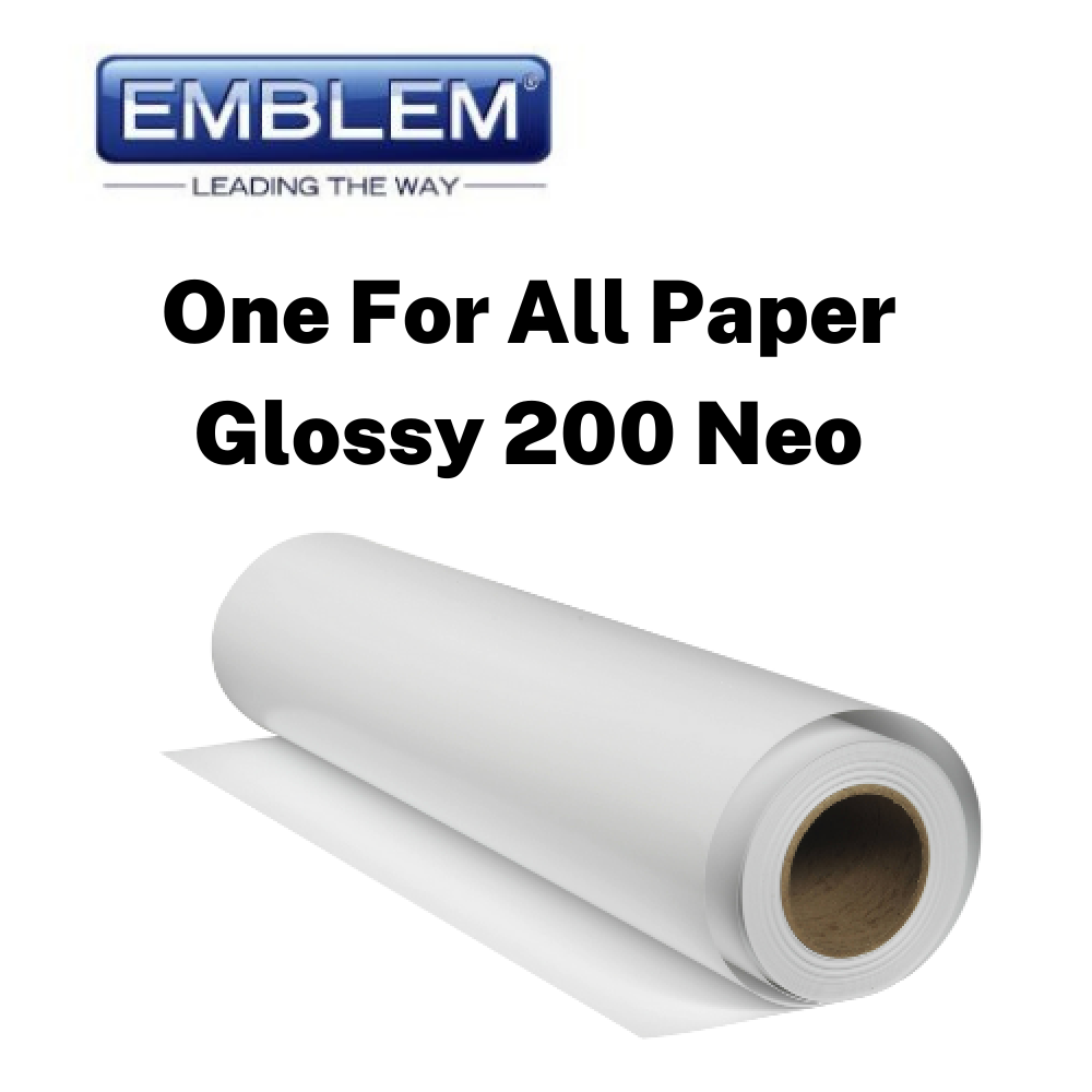 EMBLEM Solvent One For All Paper -  Glossy 200 Neo 