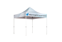 3m x 3m Waterproof Tent with Printed Canopy