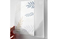 Acrylic U Bend Poster Pocket