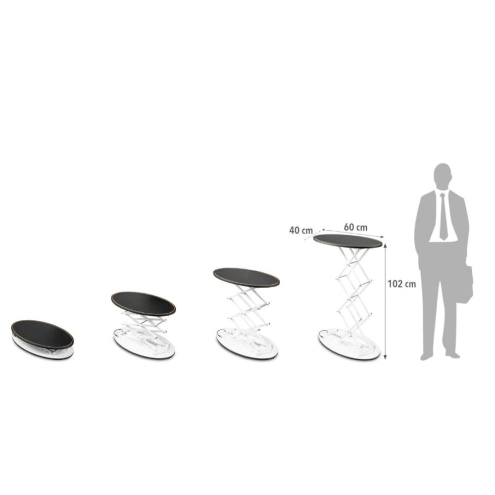 LED Oval Counter - Automatic 