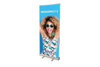 Dragonfly Double Sided Roll-Up Stand