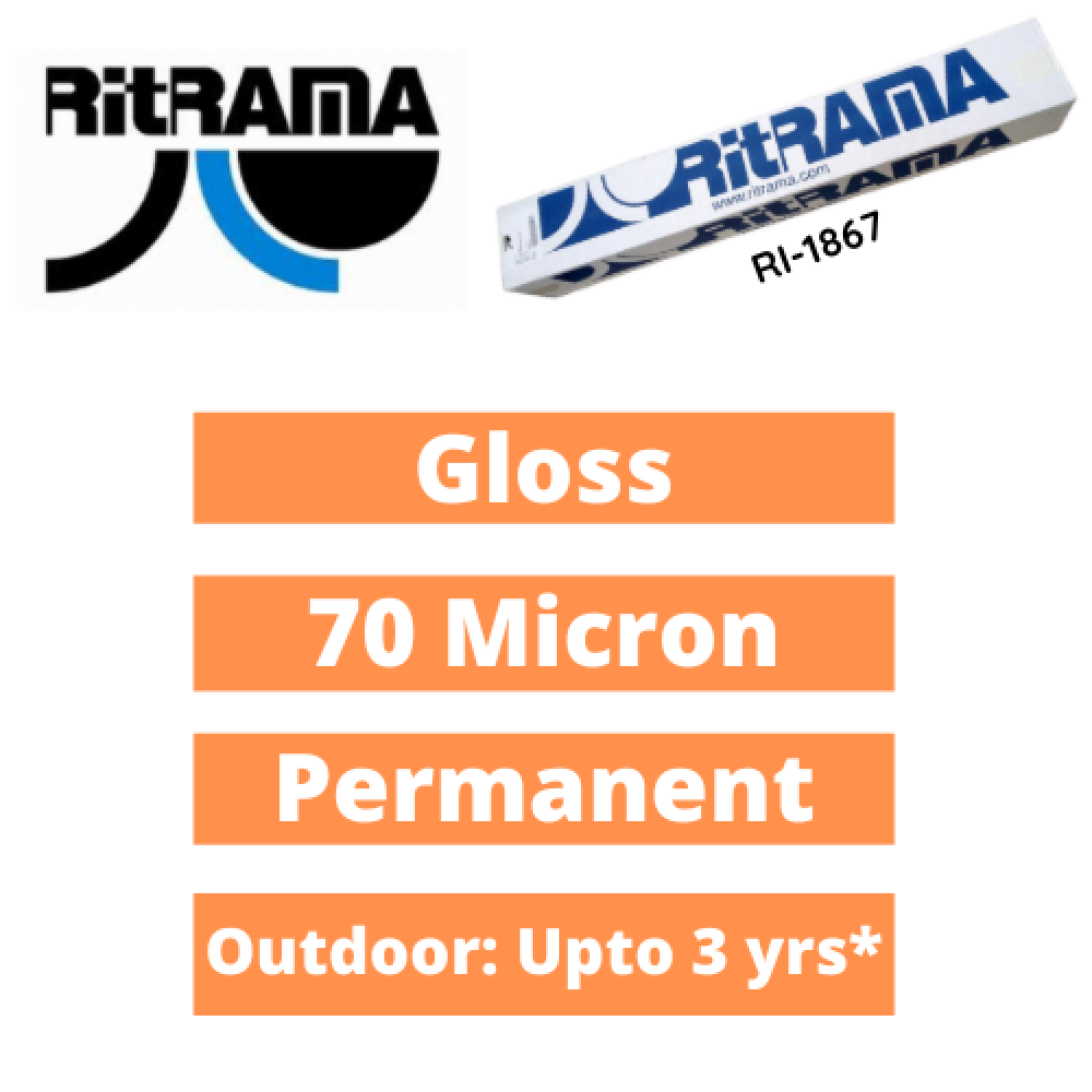 Ritrama Monomeric Gloss Laminate (04065) Ritrama Monomeric Gloss Laminate (04065)