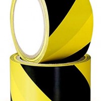 Black & Yellow Safety Tape 50mm x 33m