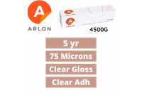 Arlon 4500G 5yr Clear Gloss Digital Polymeric Vinyl 
