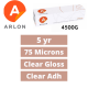 Arlon 4500G 5yr Clear Gloss Digital Polymeric Vinyl 