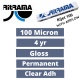 Ritrama Ri-Jet 100 4yr Gloss White Monomeric with Airflow (08914)