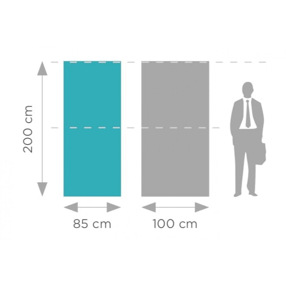 Twin Double Sided Roll-Up Stand