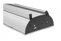 Twin Double Sided Roll-Up Stand