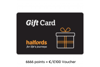 €/£100 Halfords Voucher