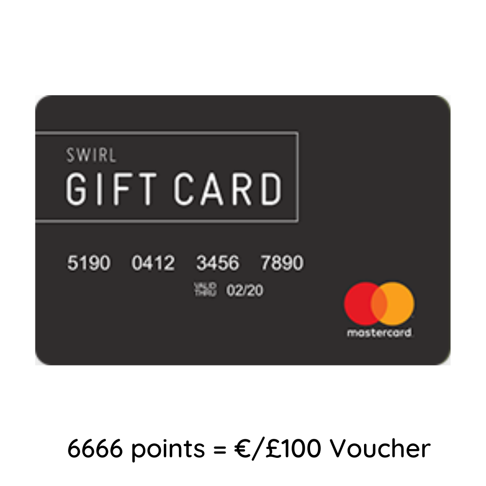 €/£100 Swirl Gift Card