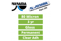 Ritrama RiJet 205 Clear 3yr 80mic Monomeric Gloss Vinyl (03642)