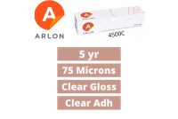Arlon 4500C 5yr Clear Gloss Digital Polymeric Vinyl 