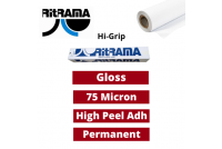 Ritrama Hi-Grip Extra Permanent Gloss White Vinyl (08198)