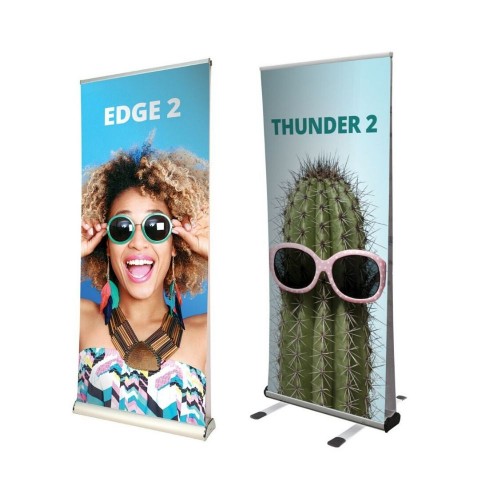 Double-Sided Roll-Up Stands