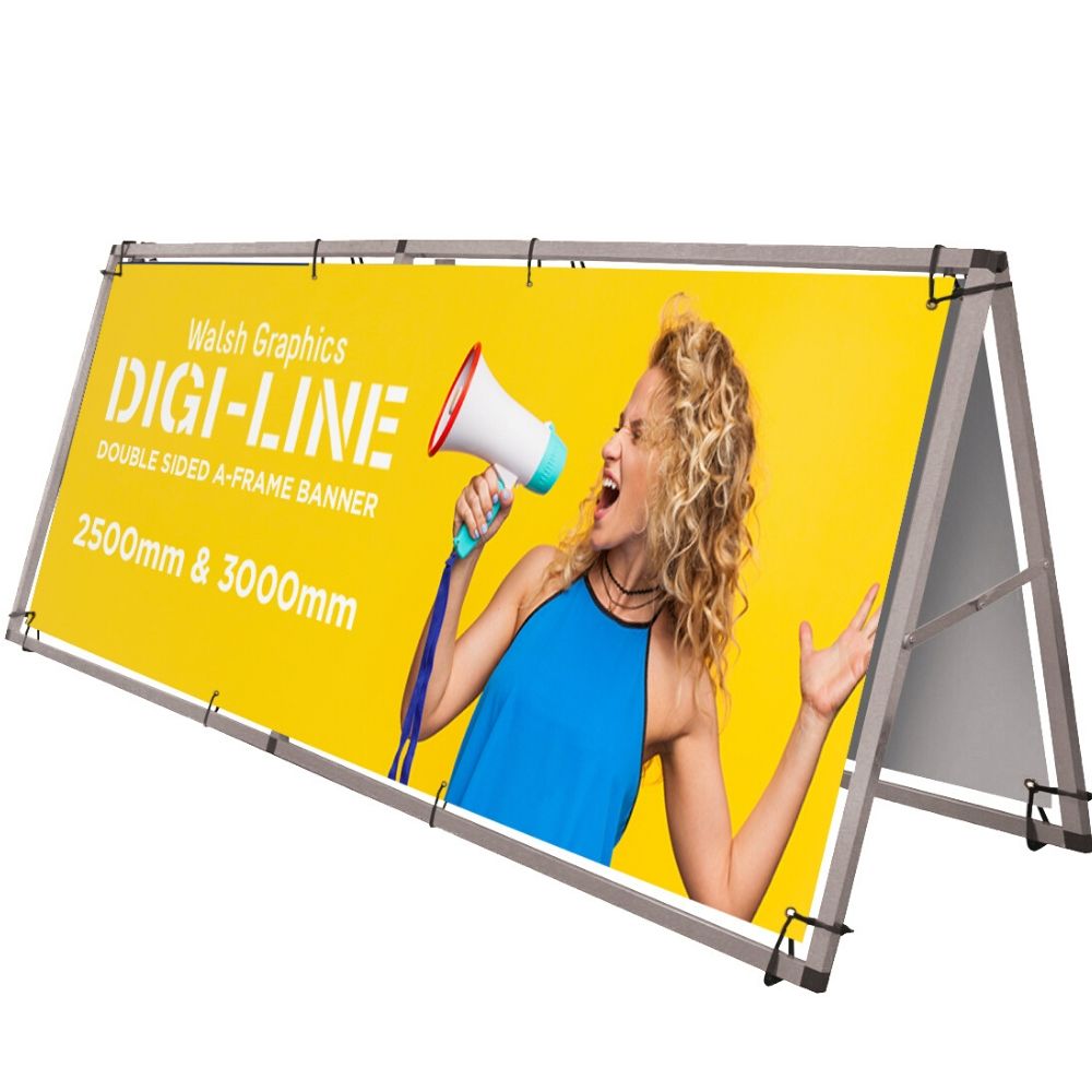 DIGI-LINE Double-Sided A-Frame Banner Stands