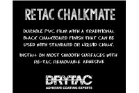 Drytac ReTac ChalkMate Removable 