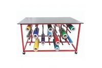 PLASTGrommet Table Rack