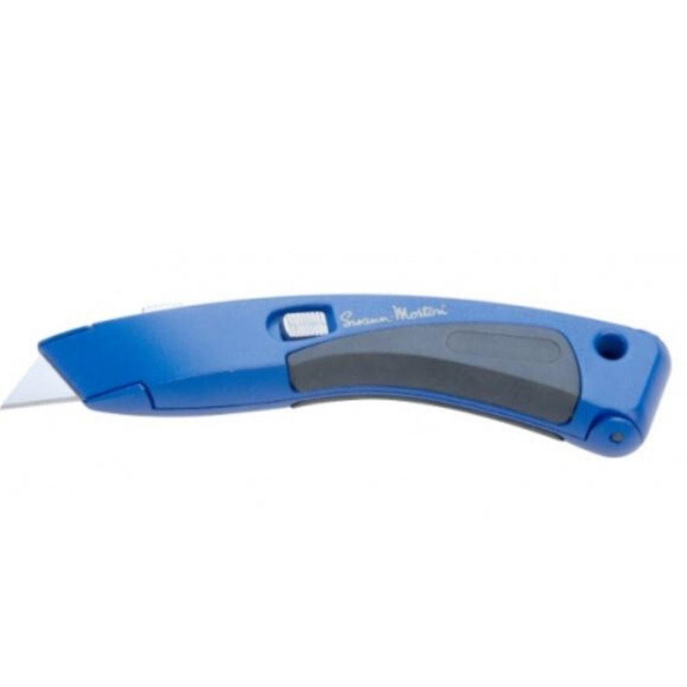 Swann Morton Blue Retractable Industrial Trimming Handle (4315)