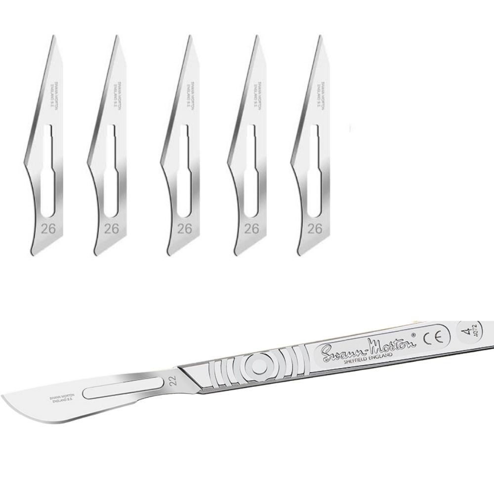 Swann Morton No 4 Scalpel Handle Set