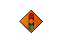 Temporary Traffic Signal Sign 600mm x 600mm