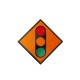 Temporary Traffic Signal Sign 600mm x 600mm