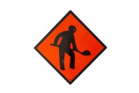 Men at Work Road Sign 600mmx 600mm