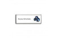 SIGNET - Convexa Curved Nameplate with Replaceable Paper Insert - CN753