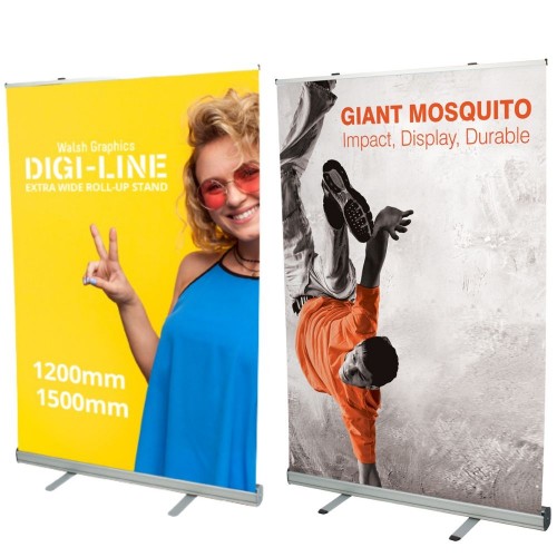 Oversized Roll-Up Stands
