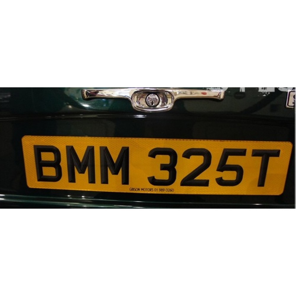 Hexis Number Plate Reflective Series Hexis Number Plate Reflective Series